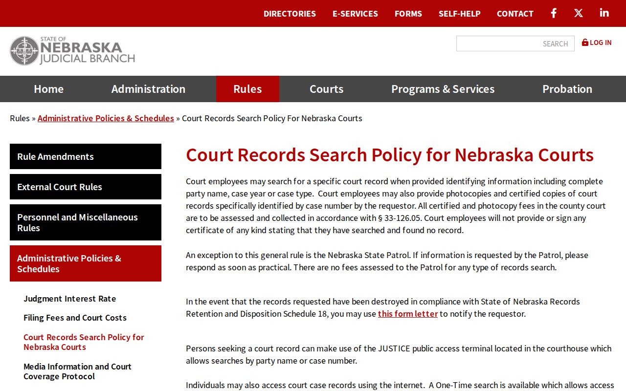 Keith County warrant search courthouse records terminal and copy access