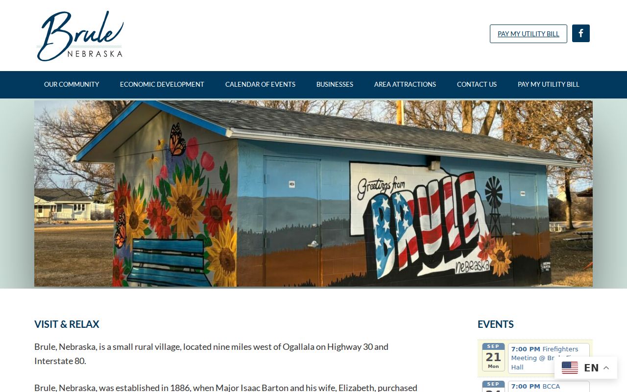 Brule warrant records official village community and location page