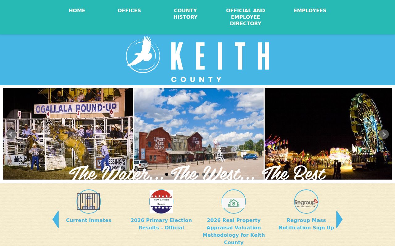 Paxton warrant records Keith County official municipal navigation